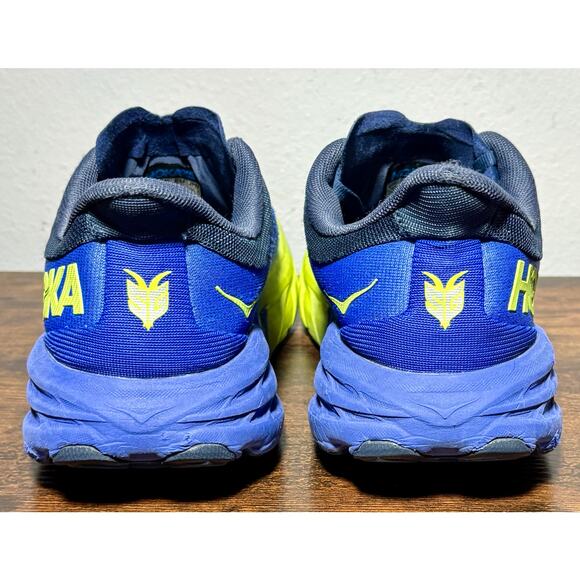 Hoka Speedgoat 5 Shoes Mens 8.5D Outer Space Bluing Trail Hiking Vibram Terrain - Picture 5 of 12